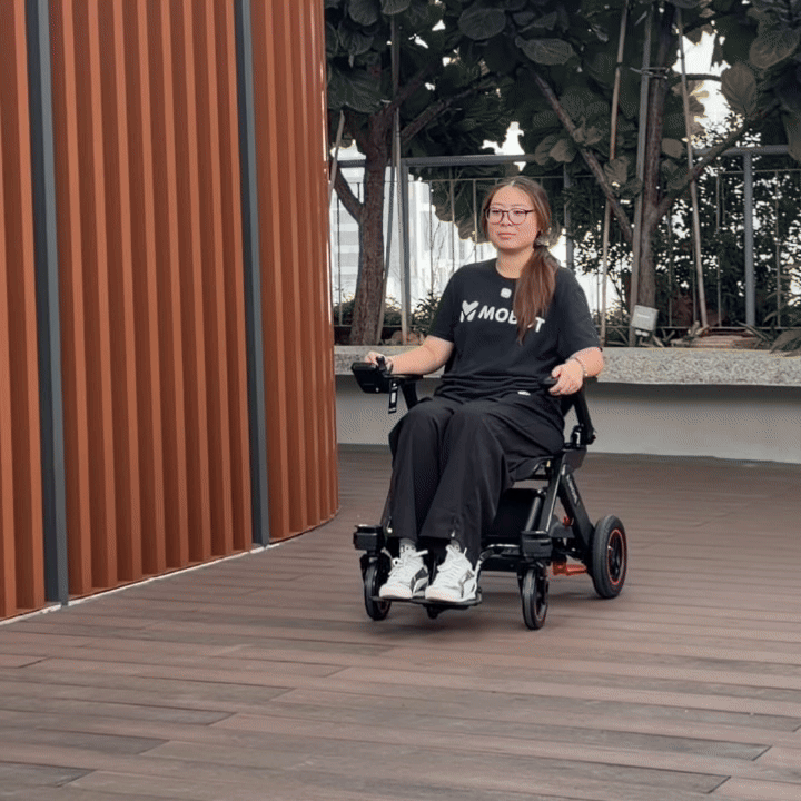 MOBOT AI-DRIVE Carbon Motorised Electric Wheelchair