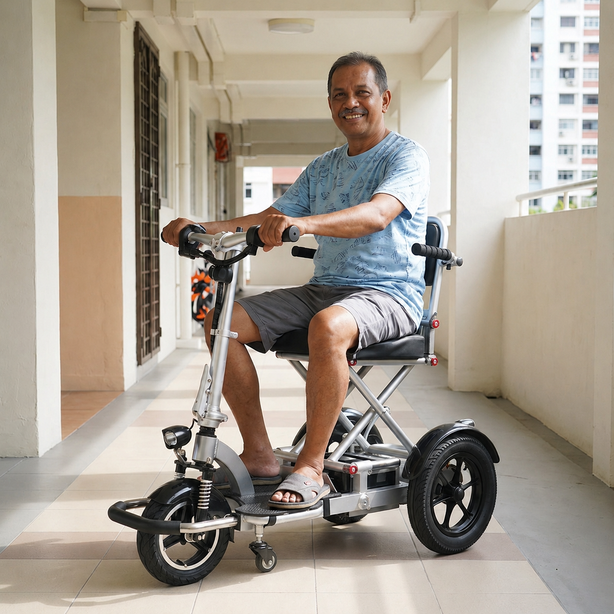 FLEXI Auto 2.0 3 Wheels Mobility Scooter