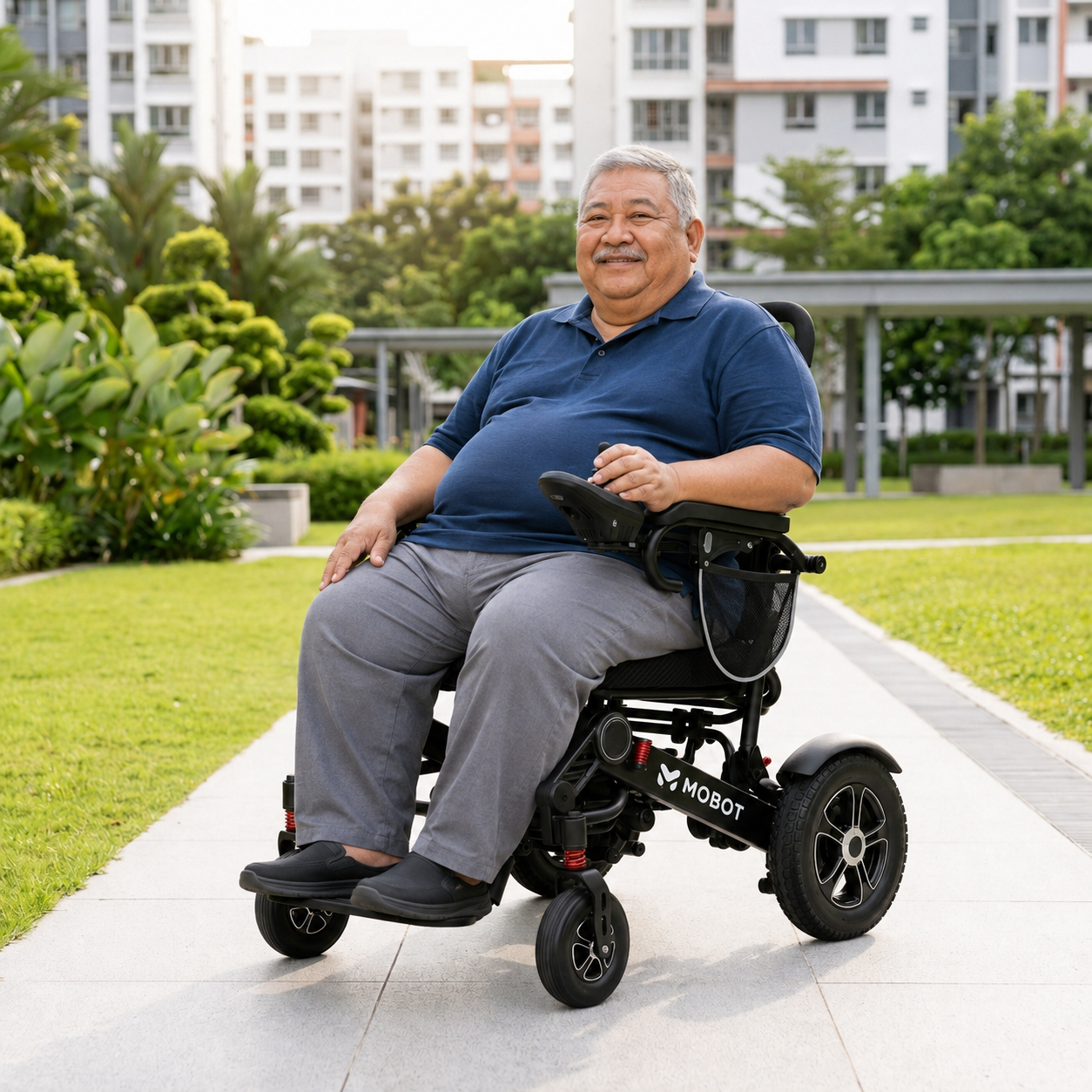 MWHEEL XL Motorised Electric Wheelchair