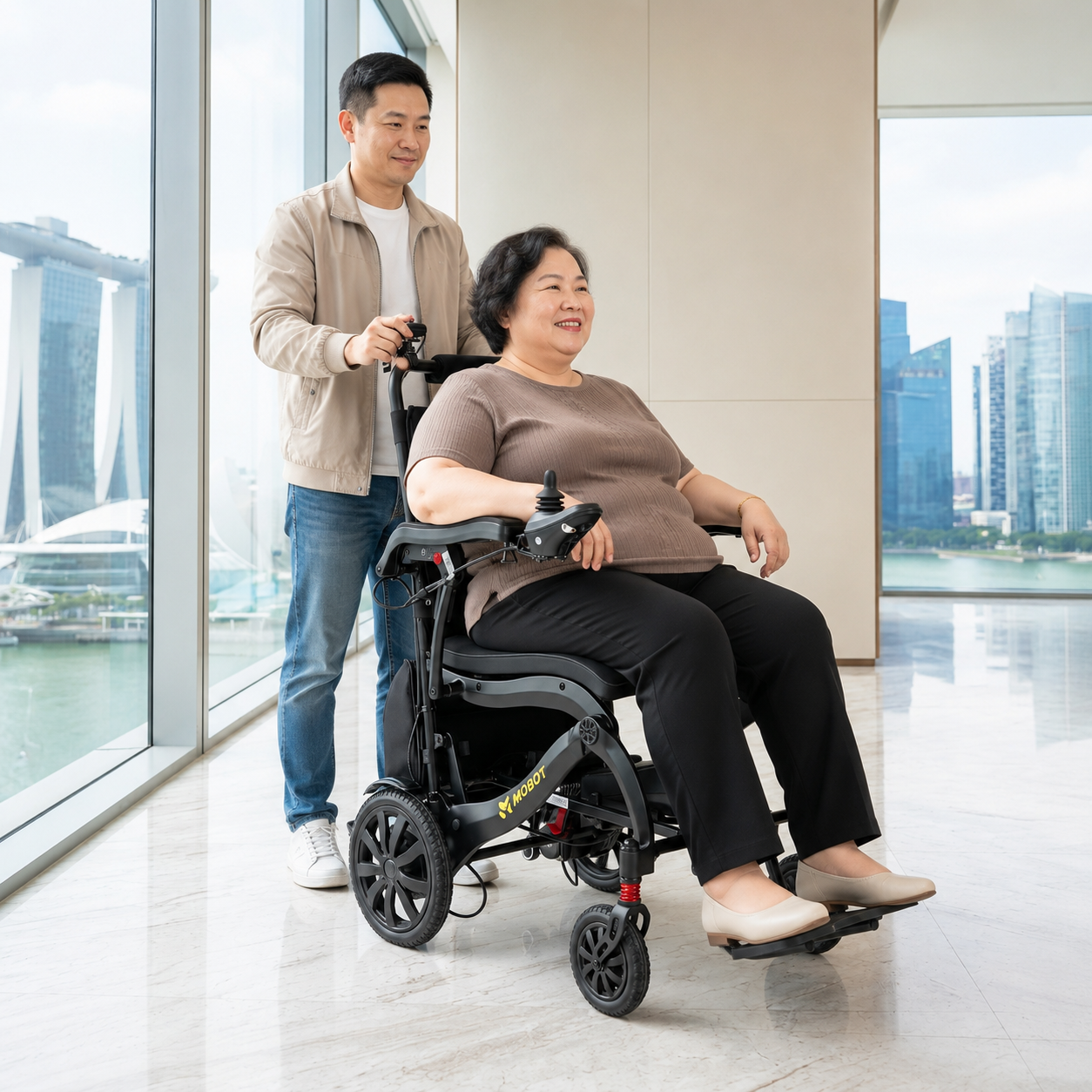 MWHEEL MG (Magnesium) 2 Motorised Electric Wheelchair