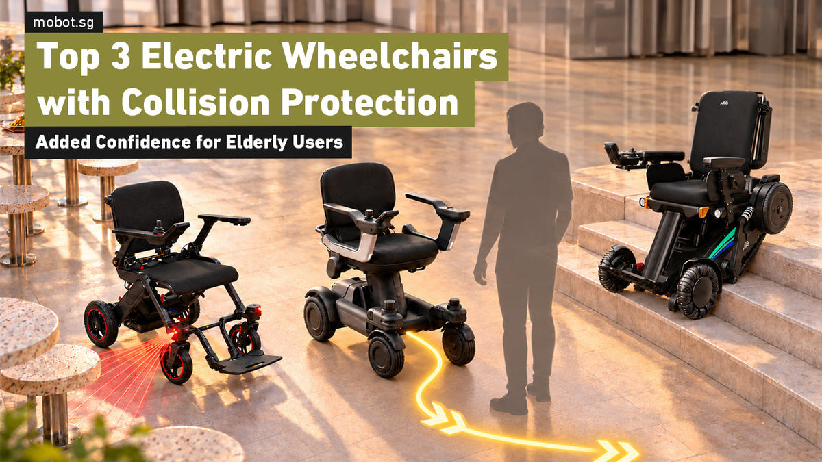 Top 3 E-Wheelchairs for Elderly Users Who Need Collision Protection