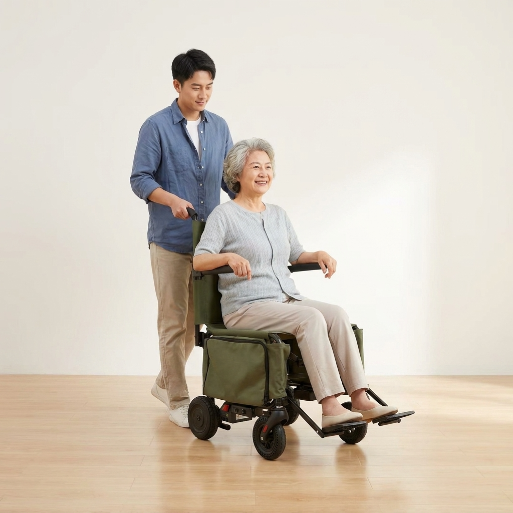 MWHEEL Air 8kg Motorised Electric Travel Wheelchair