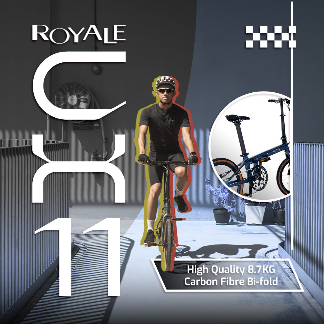 ROYALE CX11 Carbon Foldable Bicycle