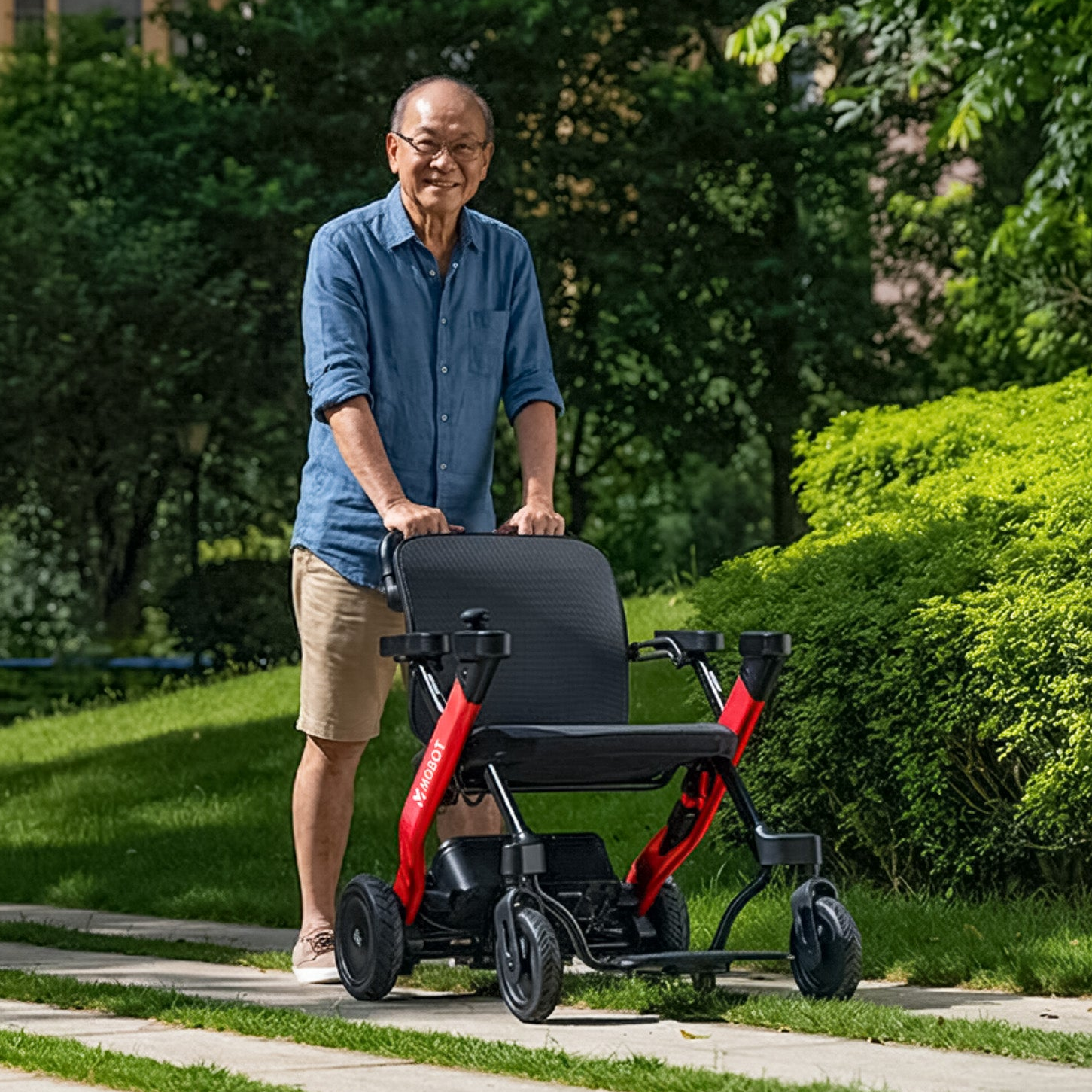 RWHEEL X Smart Electric Rollator Wheelchair