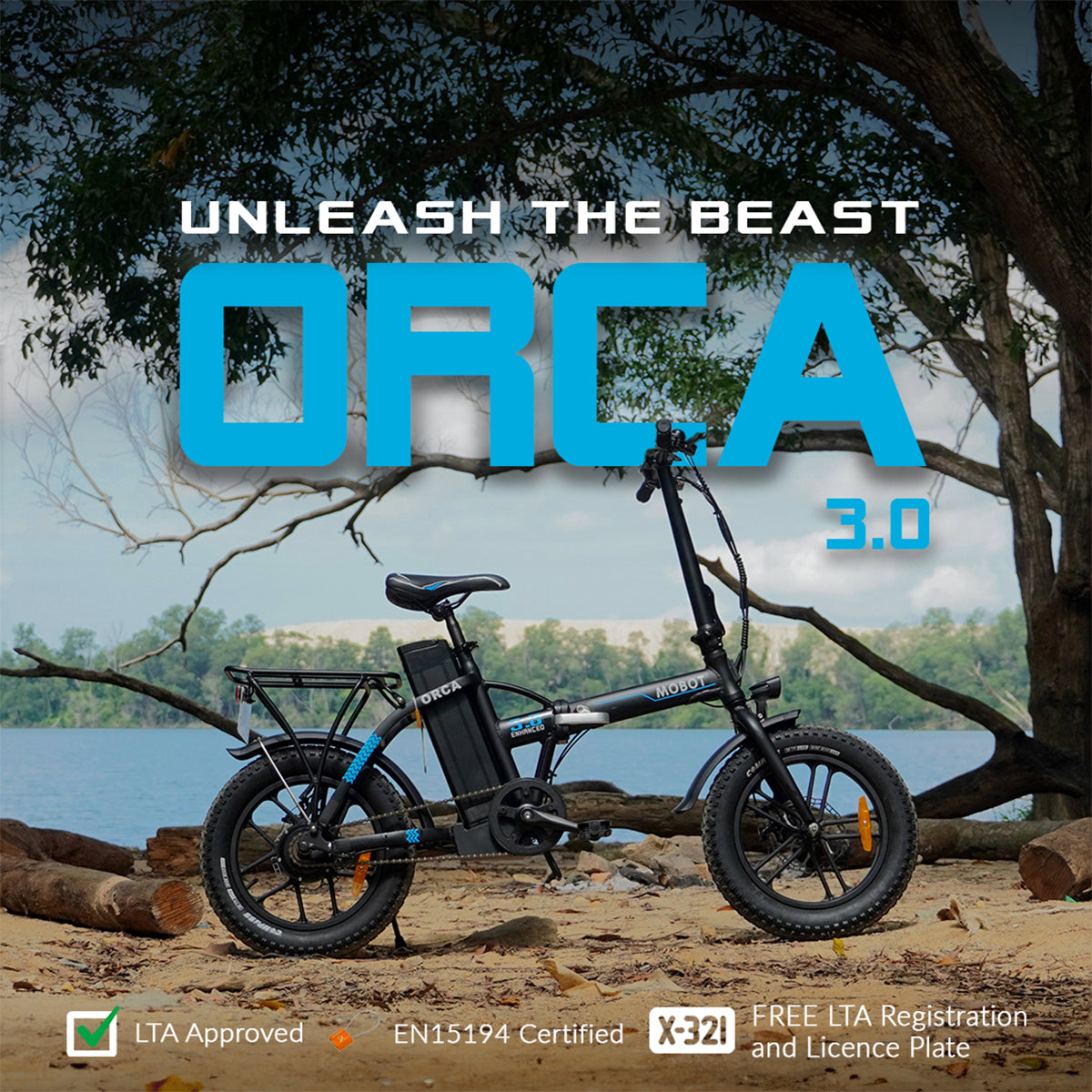 MOBOT Orca 3.0 Electric Bicycle
